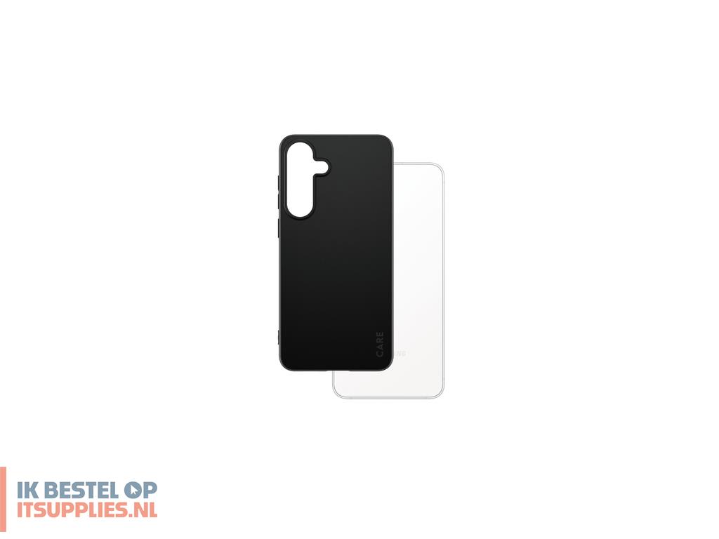1600329-panzerglass_care_by__tpu_case_black_samsung_galaxy_s25_fe_5g_mobiele_telefoon_behuizingen_hoes_zwart