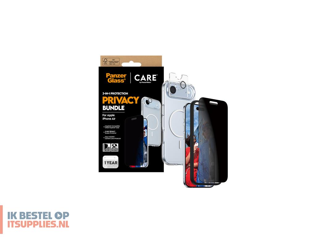 1640878-panzerglass__care_by__3-in-1_flagship_privacy_bundle_iphone_air_doorzichtige_schermbeschermer_apple_1_stuks