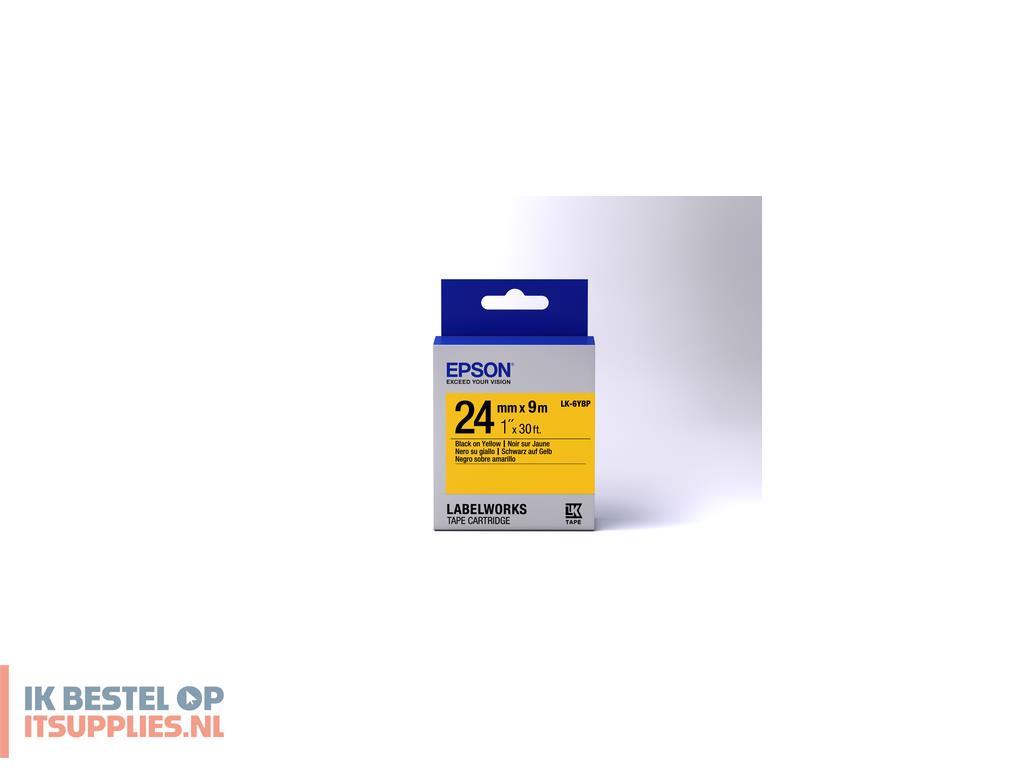 0328727-epson_lk-6ybp_labelprinter-tape_zwart_op_geel