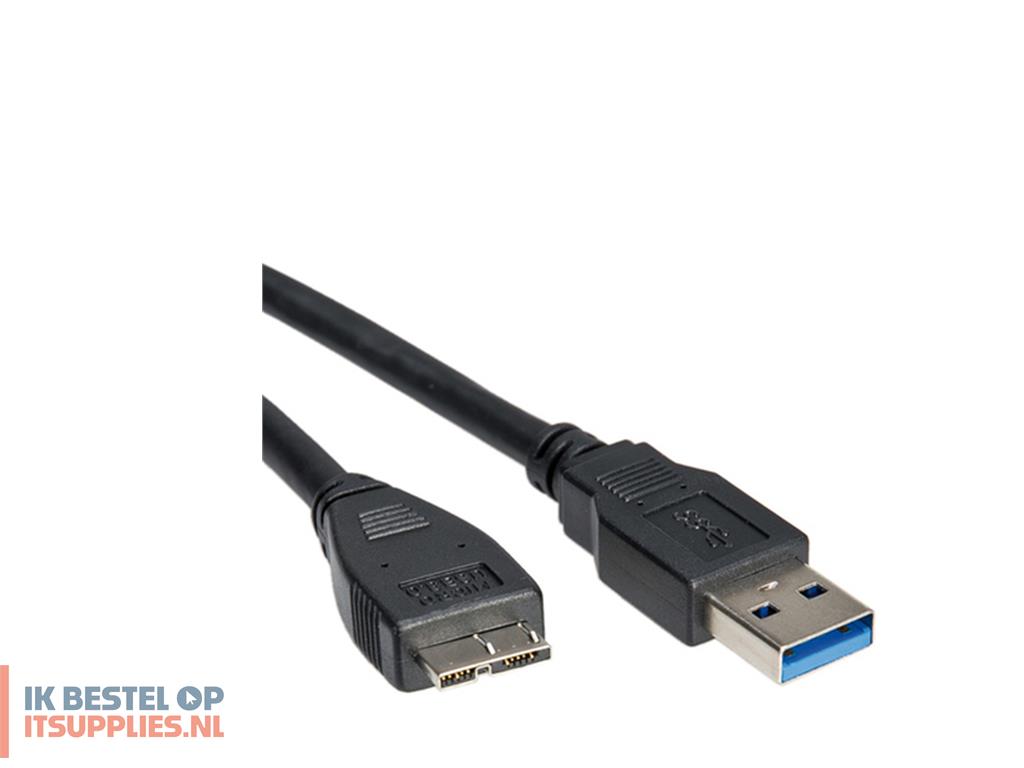 0152355-roline_11028874_usb-kabel_usb_32_gen_1_31_gen_1_2_m_usb_a_micro-usb_a_5_gbits_zwart