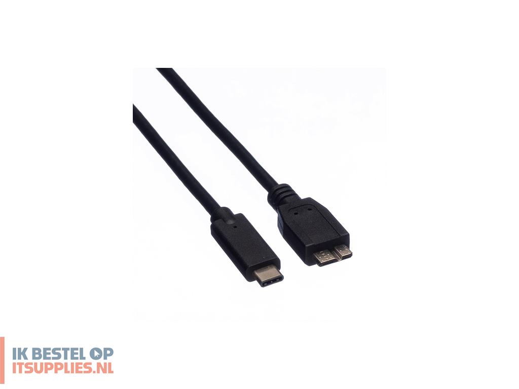 1546481-roline_11029005_usb-kabel_usb_32_gen_1_31_gen_1_0-5_m_usb_c_micro-usb_b_zwart