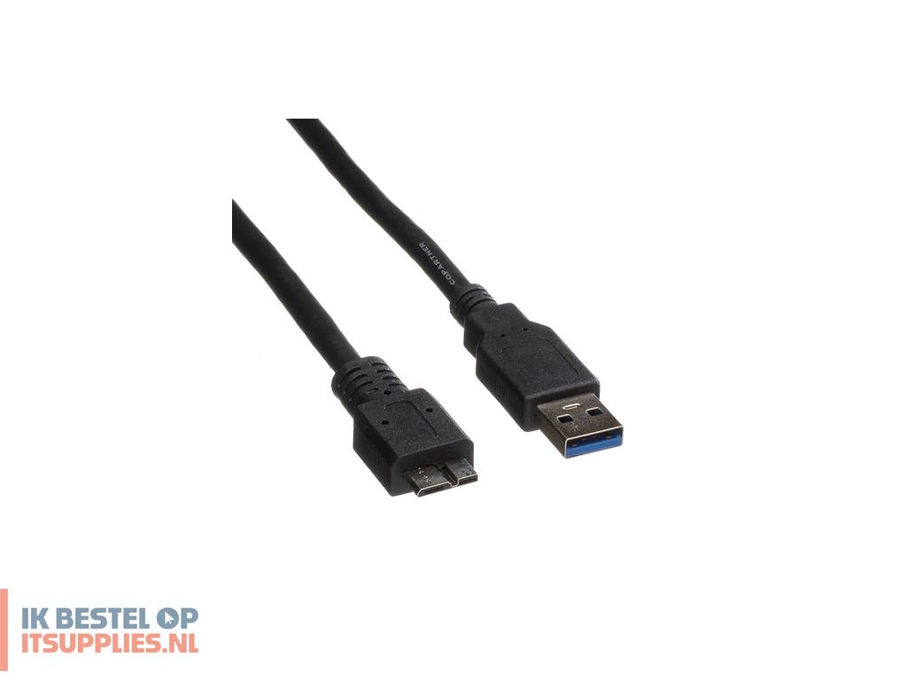5043521-roline_11028877_usb-kabel_usb_32_gen_1_31_gen_1_3_m_usb_a_micro-usb_b_5_gbits_zwart