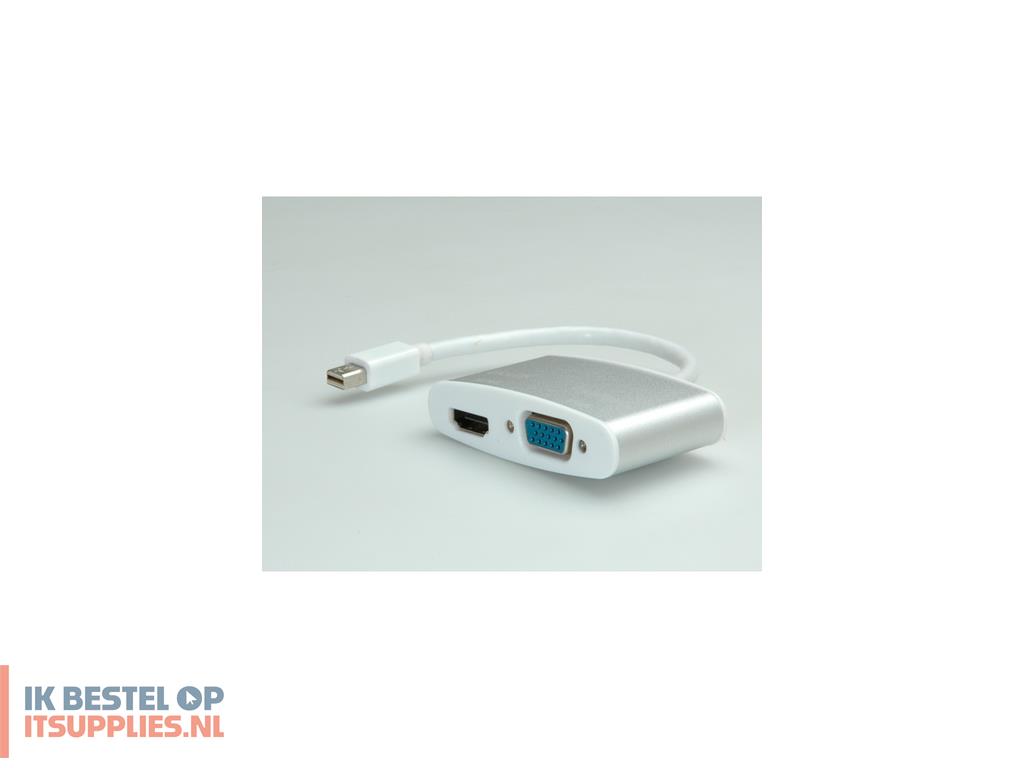 0219806-roline_12033161_video_kabel_adapter_0-1_m_hdmi_vga_d-sub_zilver