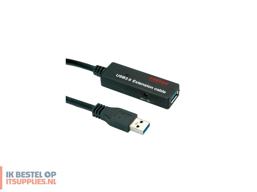 1559632-roline_12041070_usb-kabel_usb_32_gen_1_31_gen_1_10_m_usb_a_5_gbits_zwart
