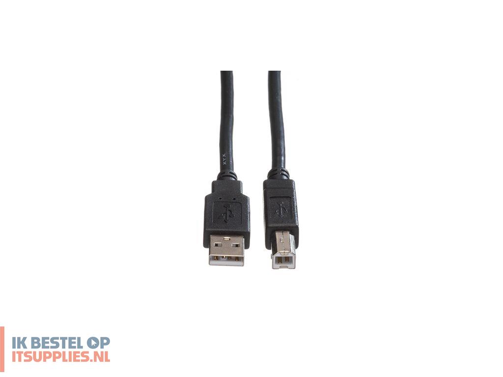 3100703-secomp_11448808_usb-kabel_usb_20_0-8_m_usb_a_usb_b_0-48_gbits_zwart