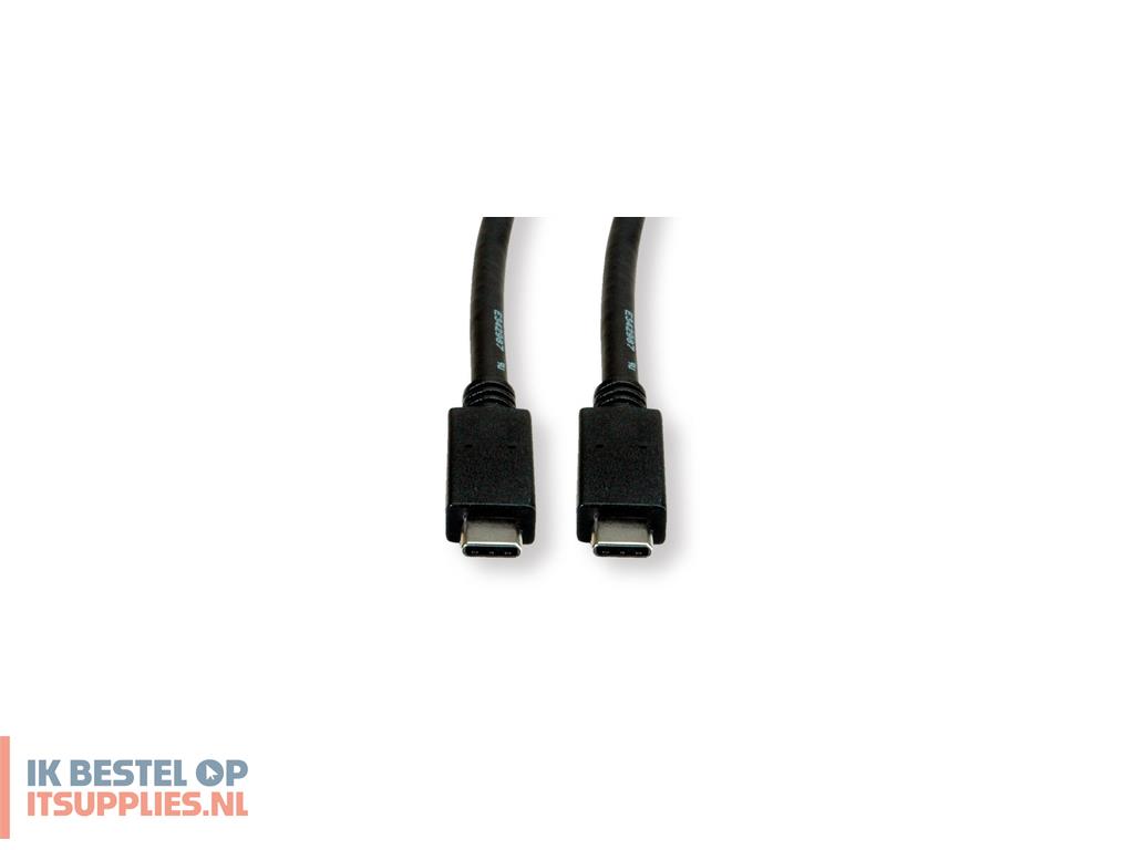 1951399-roline_green_11449056_usb-kabel_usb_32_gen_2_31_gen_2_1_m_usb_c_10_gbits_100_w_zwart