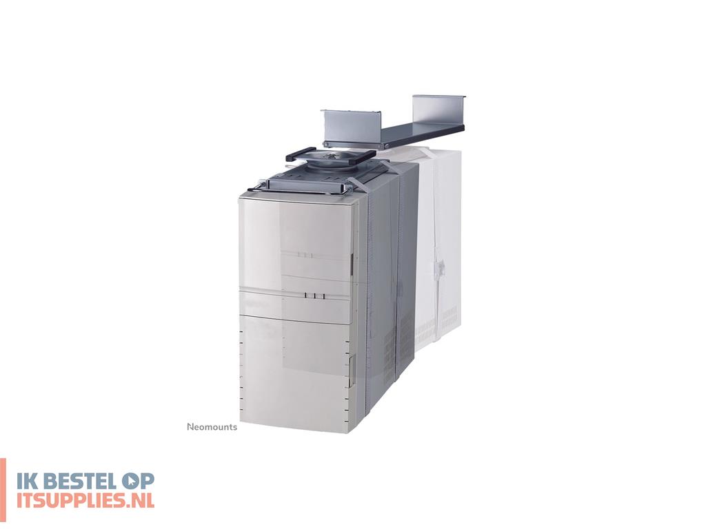 4837091-neomounts_cpu-d050_bureau-gemonteerde_cpu-houder_zilver