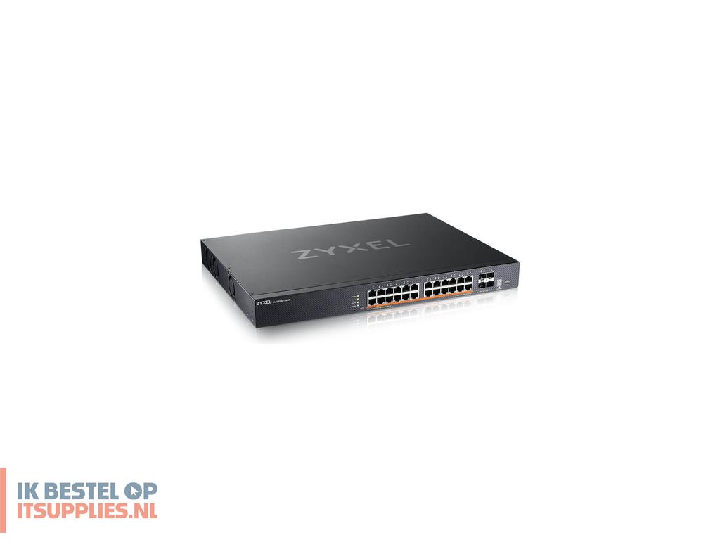 3012485-zyxel_xmg2230-28hp_managed_l2l3_25g_ethernet_10010002500_power_over_ethernet_poe_1u_zwart
