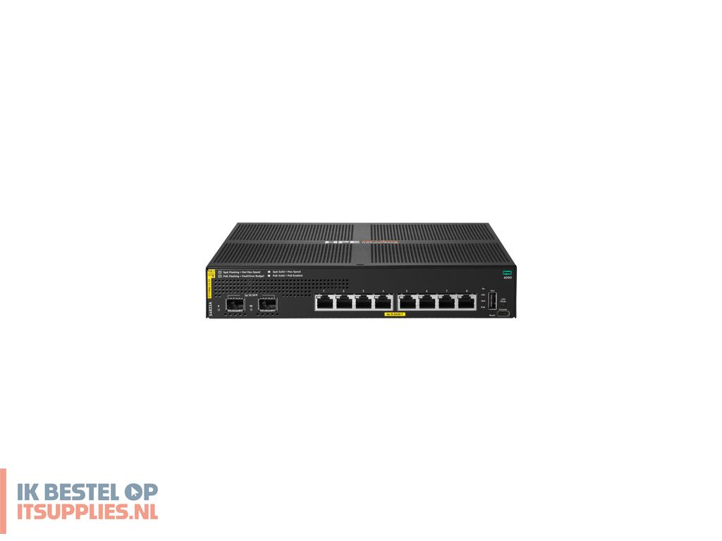 3046687-hpe_aruba_networking_cx_6000_8p_10m100m1g_class4_poe_2p_sfp_1g_67w_switch_managed_l2_gigabit_ethernet