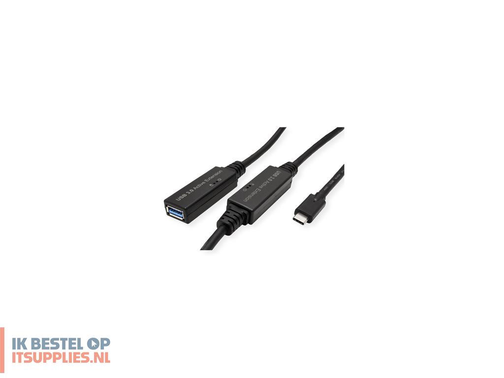 1550537-roline_12041066_usb-kabel_usb_32_gen_1_31_gen_1_10_m_usb_c_usb_a_zwart