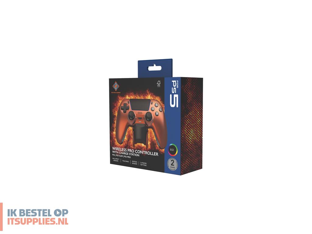 3019925-deltaco_gaming_gam-199-orangecopper_game_controller_oranje-_brons_bluetoothusb_gamepad_playstation_5-_pc
