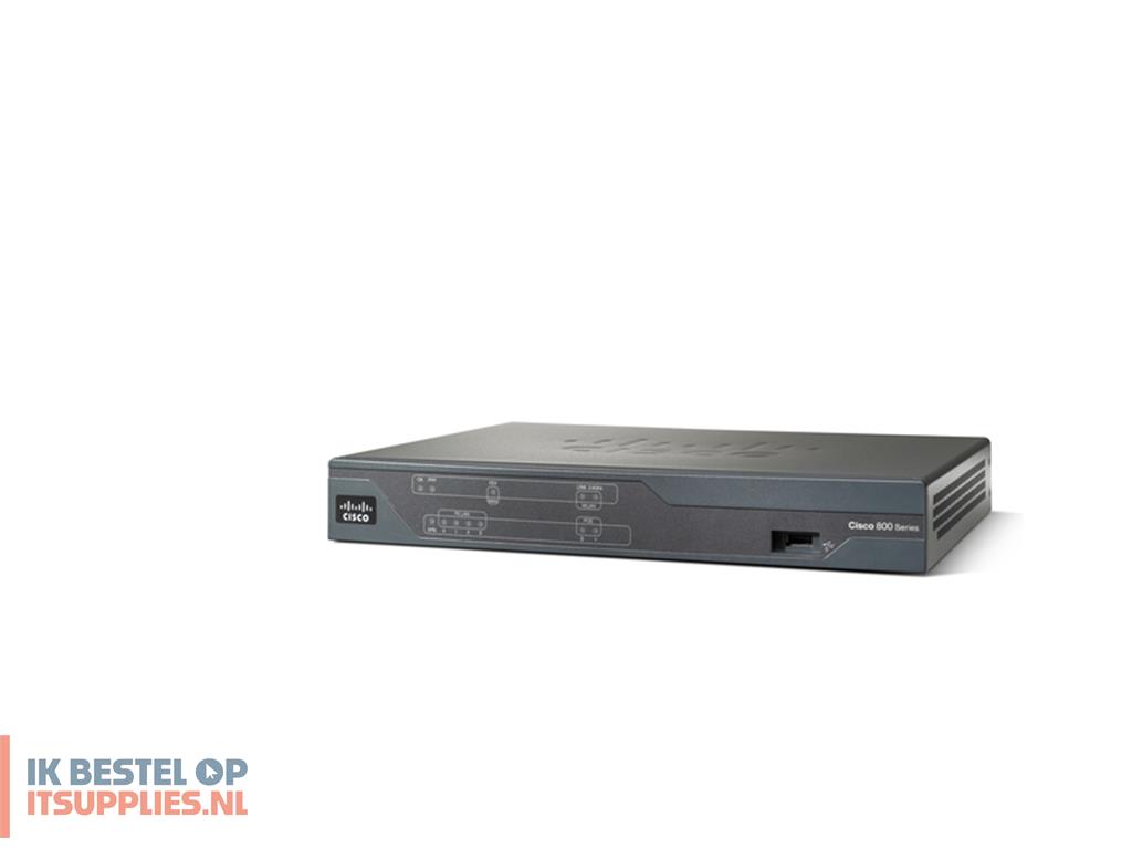 4536375-refurbished_cisco_888ea_bedrade_router_fast_ethernet_zwart