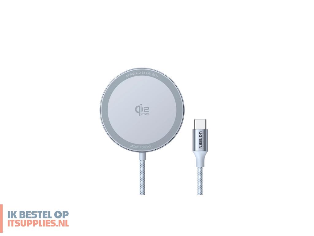 1516752-ugreen_magflow_smartphone_grijs_usb_draadloos_opladen_auto