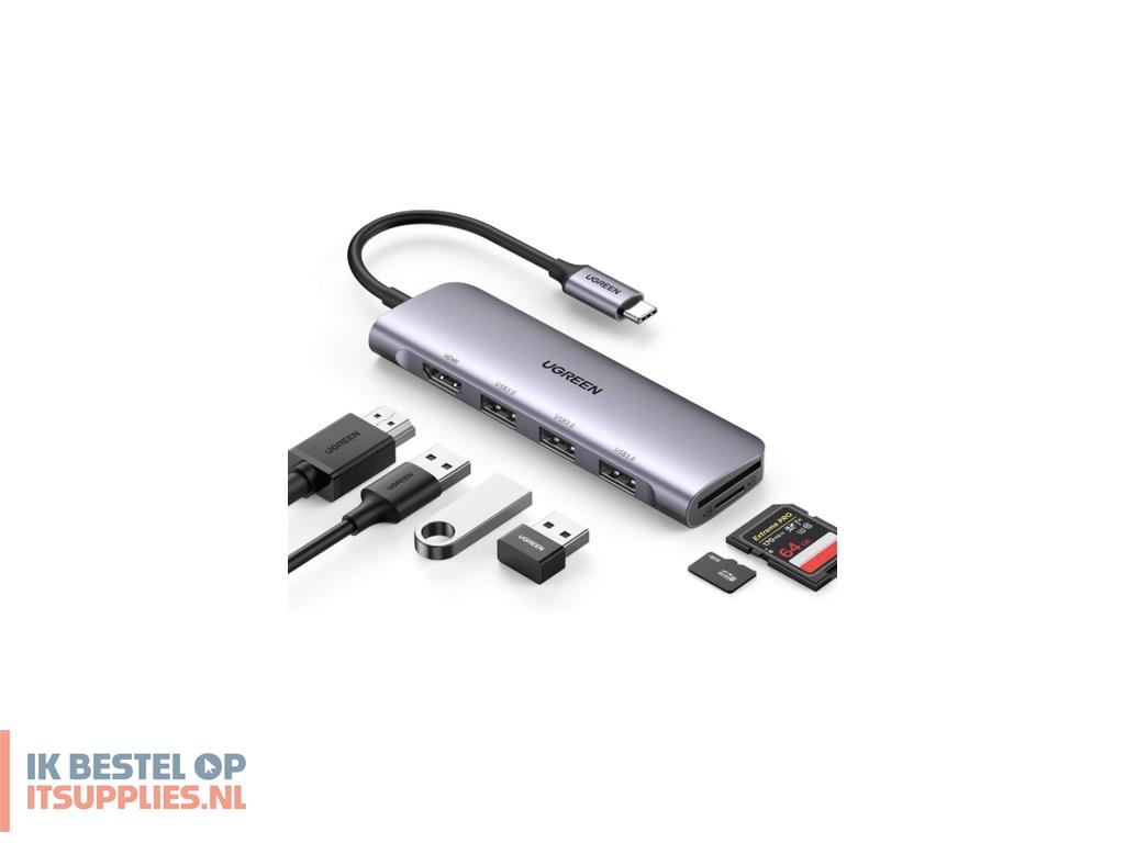 1624611-ugreen_20956a_interface_hub_usb_type-c_5000_mbits_zilver
