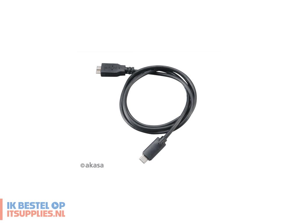2036866-akasa_cmicro-b-_1m_usb-kabel_usb_32_gen_2_31_gen_2_usb_c_micro-usb_b_zwart