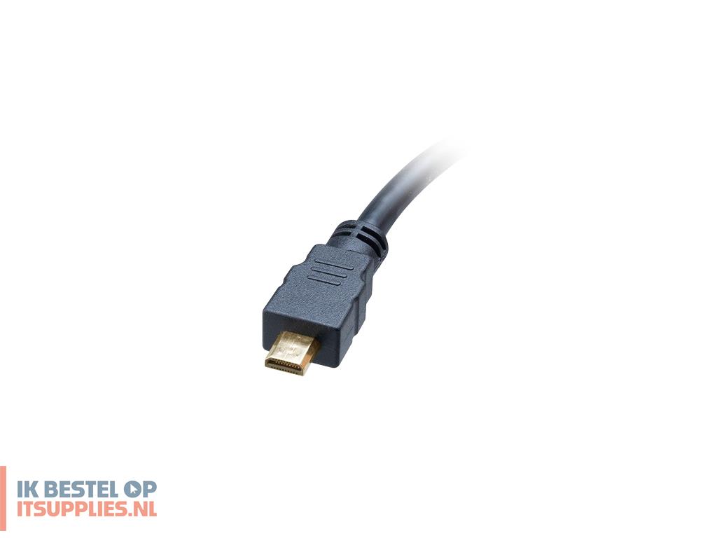 0138225-akasa_ak-cbhd09-25bk_hdmi_kabel_0-25_m_hdmi_type_d_micro_hdmi_type_a_standaard_zwart