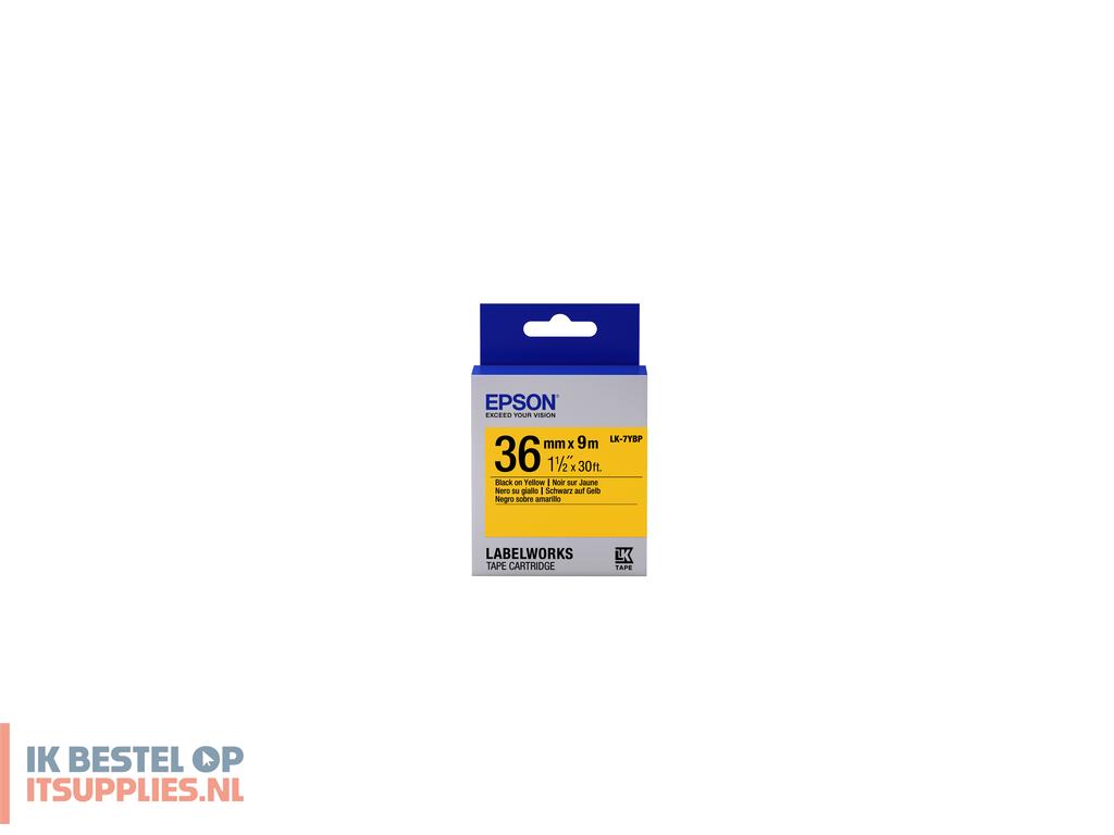 4617688-refurbished_epson_lk-7ybp_labelprinter-tape_zwart_op_geel