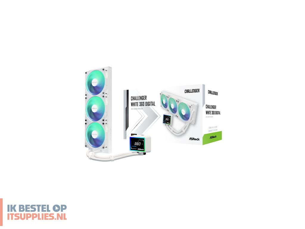 3030853-asrock_challenger_white_360_digital_processor_kit_voor_vloeistofkoeling_12_cm_wit
