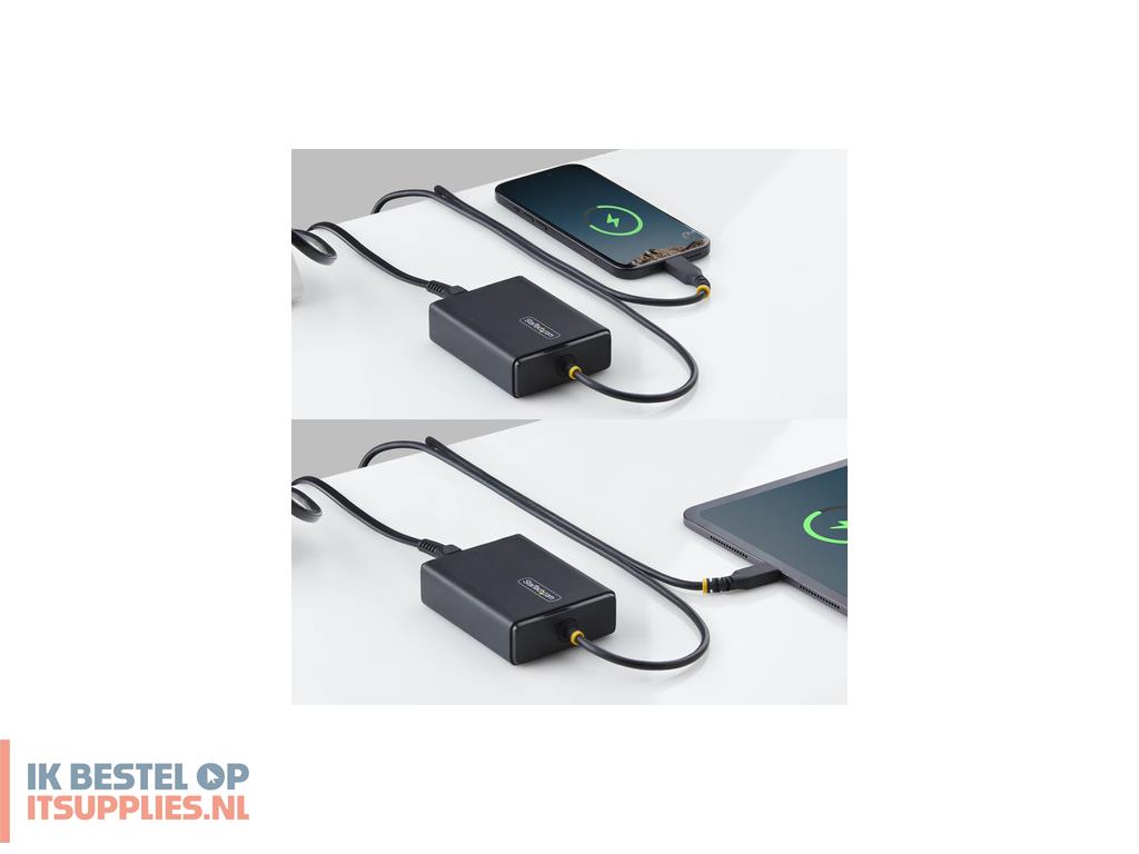 1522090-startechcom_1100le-usb-c-charger_netvoeding_inverter_binnen_100_w_zwart