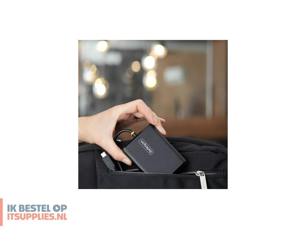 1524300-startechcom_1100le-usb-c-charger_netvoeding_inverter_binnen_100_w_zwart