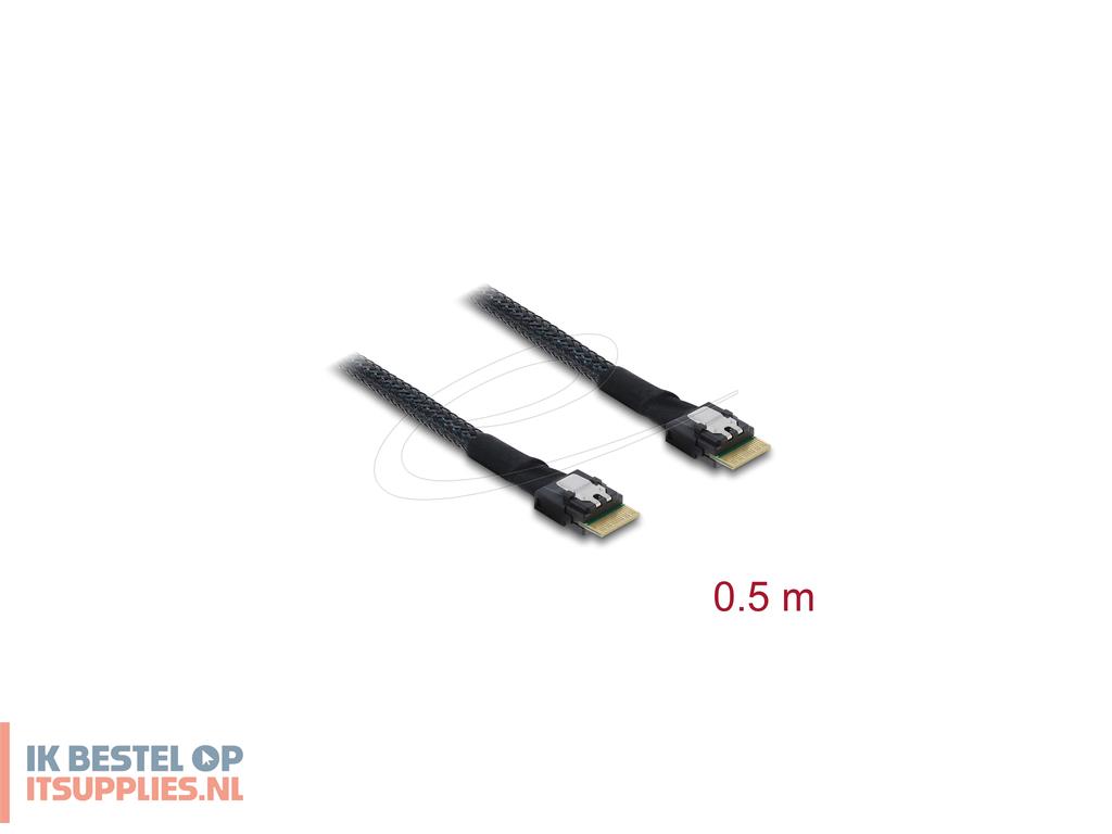 0031978-delock_83016_serial_attached_scsi_sas-kabel_0-5_m_16_gbits_zwart