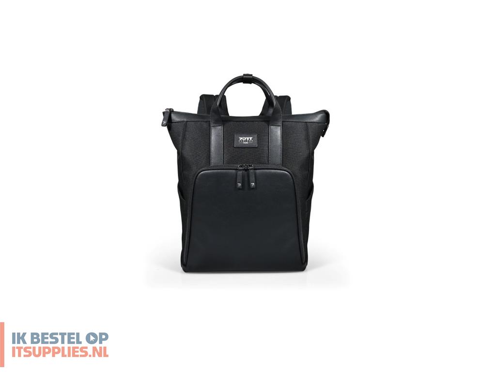 0104806-port_designs_muse_signature_rugzak_city_backpack_zwart