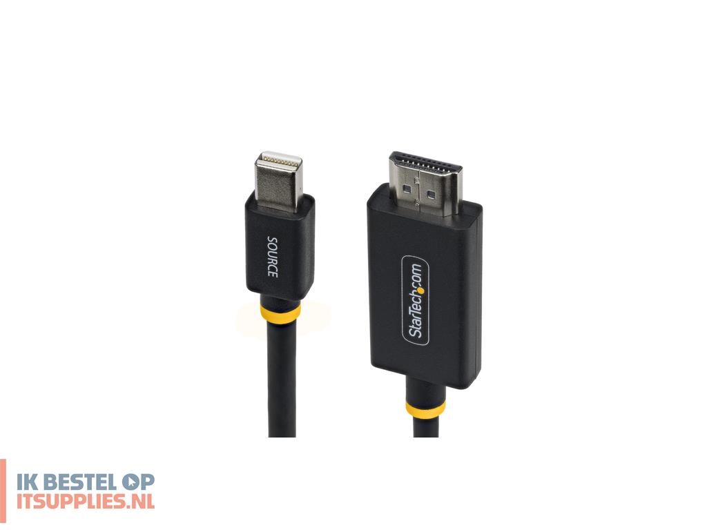 1615200-startechcom_1m-mdp-hdmi2-4k60_video_kabel_adapter_mini_displayport_hdmi_type_a_standaard_zwart