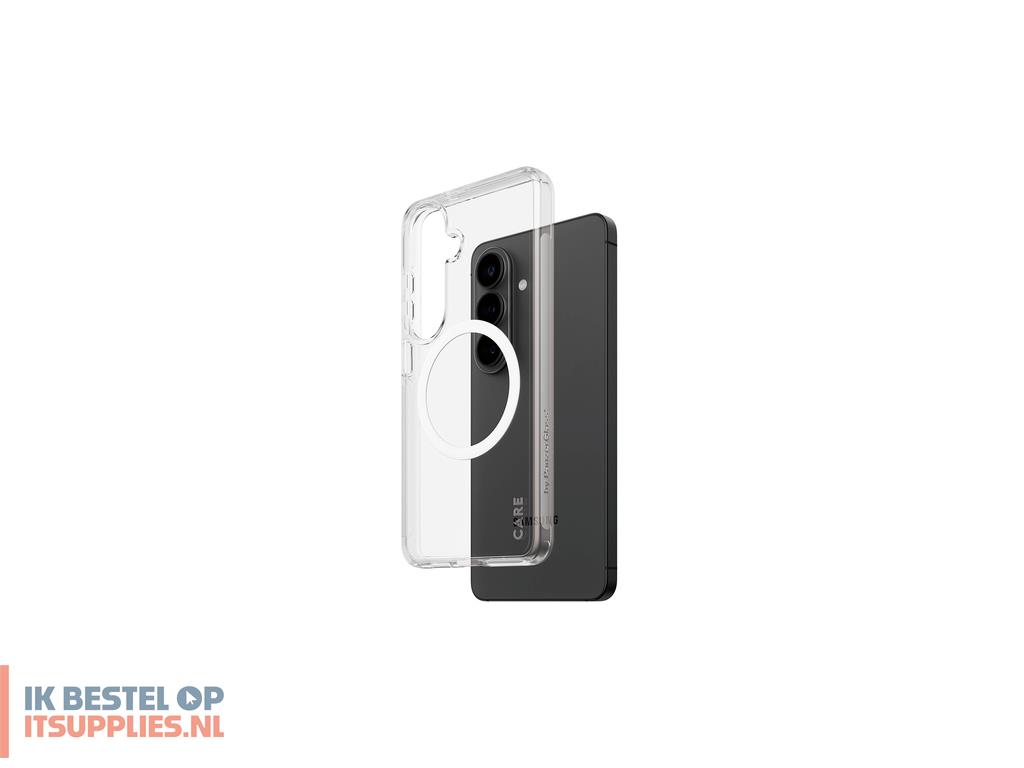 3009355-panzerglass_care_by__urban_explorer_case_transparent_w_white_qi_samsung_galaxy_s26_mobiele_telefoon