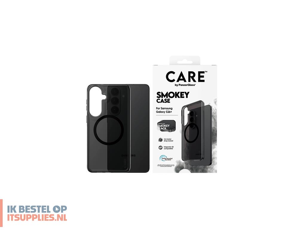 3051339-panzerglass_care_by__urban_explorer_case_smokey_w_black_qi_samsung_galaxy_s26_mobiele_telefoon_behuizingen
