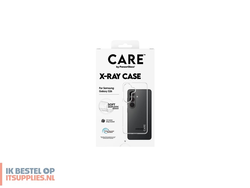 3015115-panzerglass_care_by__x-ray_case_samsung_galaxy_s26_mobiele_telefoon_behuizingen_hoes_transparant