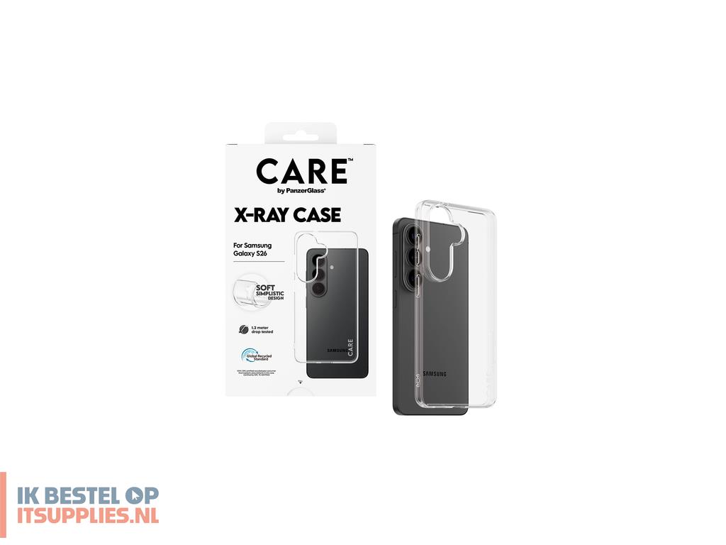 3019272-panzerglass_care_by__x-ray_case_samsung_galaxy_s26_mobiele_telefoon_behuizingen_hoes_transparant