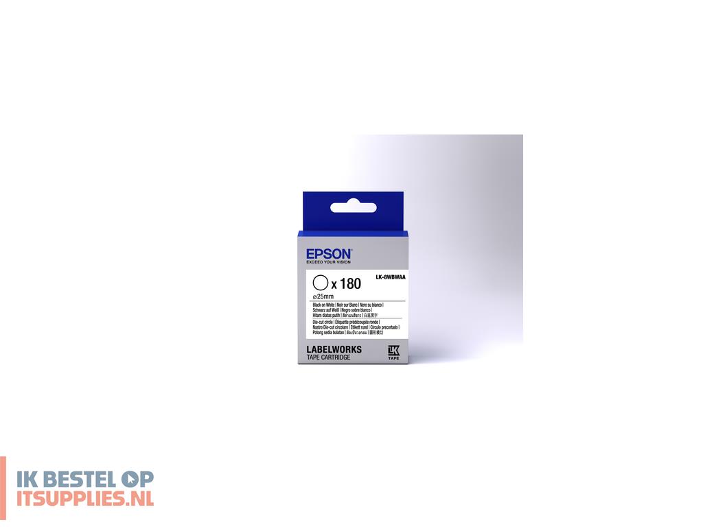 0302503-refurbished_epson_lk-8wbwaa_labelprinter-tape_zwart_op_wit