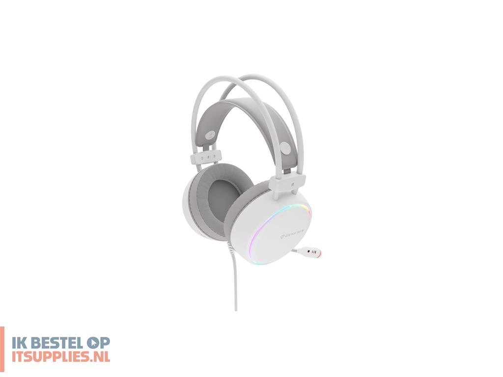 1523630-genesis_nsg-2308_hoofdtelefoonheadset_bedraad_hoofdband_gamen_usb_type-a_wit