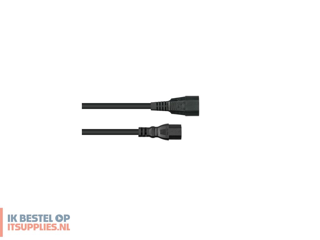 1603649-kabelmeister_sk1450-s020_electriciteitssnoer_zwart_2_m_iec_c14_iec_c15