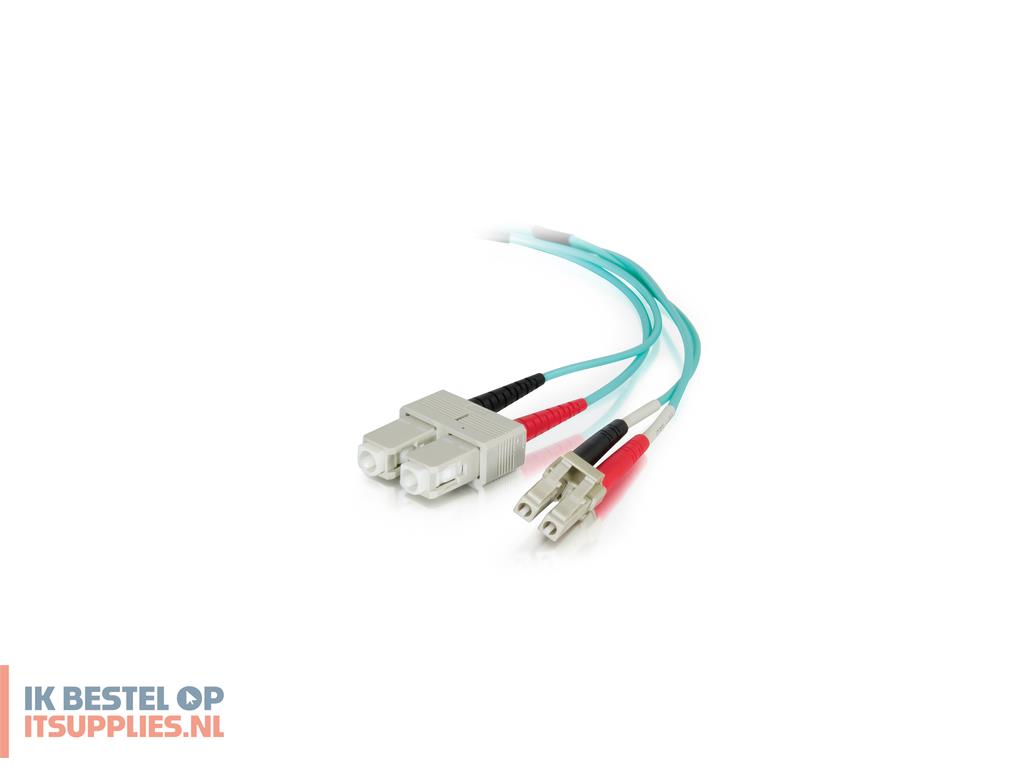 1835052-c2g_85522_infiniband_en_glasvezelkabel_1_m_sc_st_ofnr_aqua-kleur
