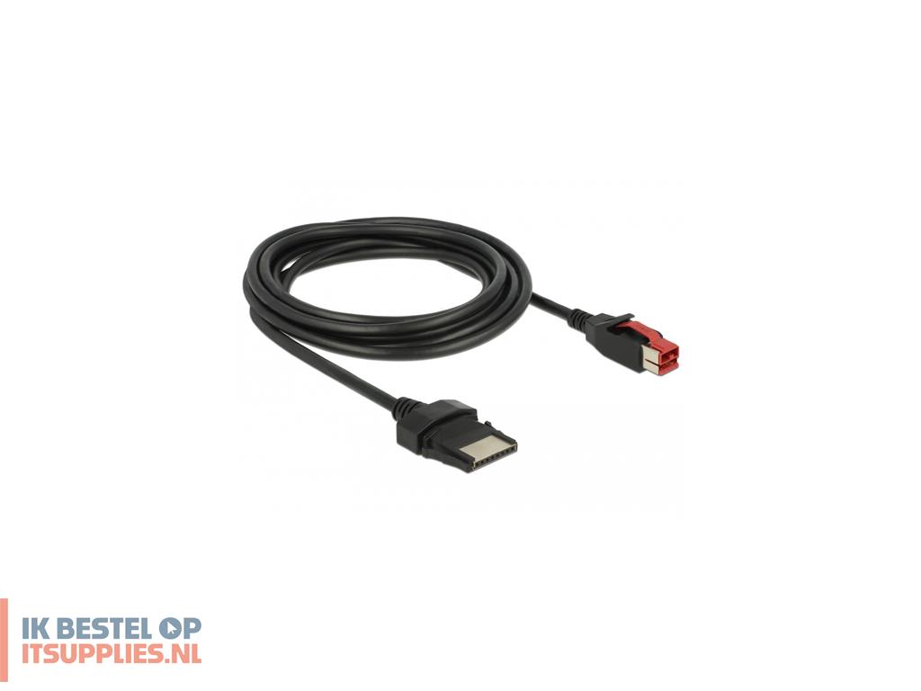 0334333-delock_85479_electriciteitssnoer_zwart_3_m_poweredusb