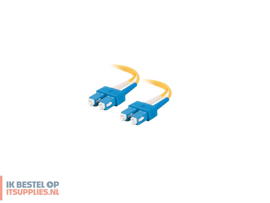 0318060-c2g_85596_infiniband_en_glasvezelkabel_2_m_lc_st_ofnr_geel