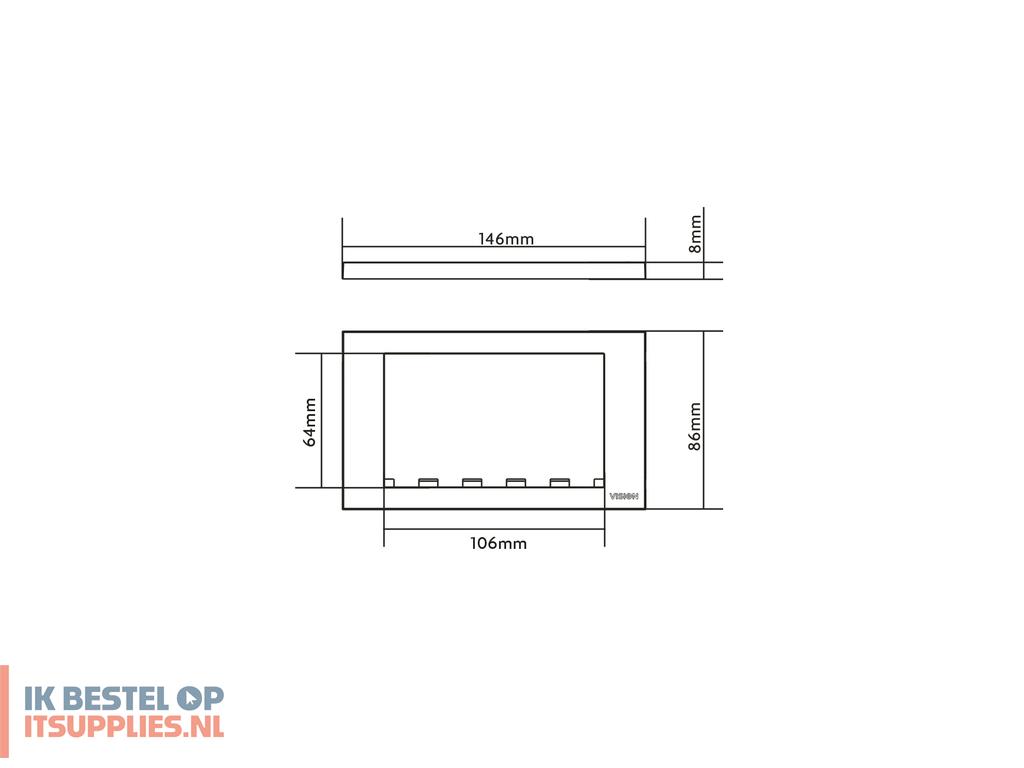 0142133-vision_tc3_surr2g_veiligheidsplaatje_voor_stopcontacten_wit
