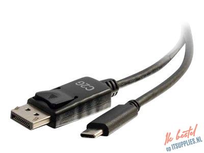 329113-c2g_27m_9ft_usb_c_to_displayport_adapter_cable_black