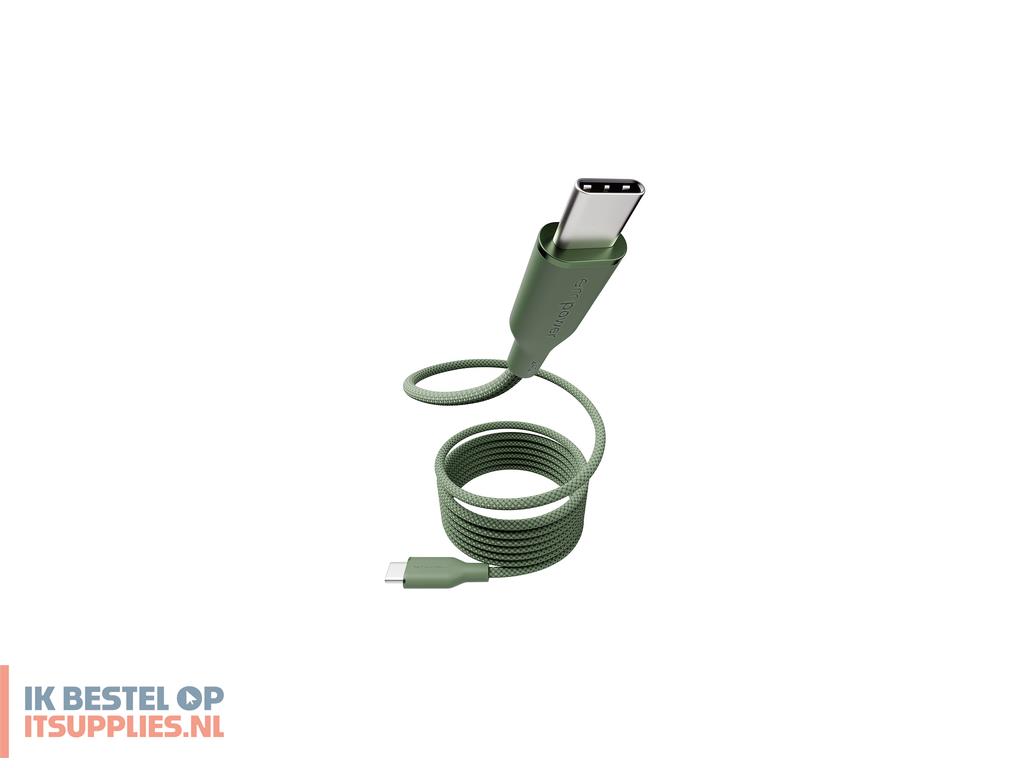 1748236-panzerglass_empower_by__magnetic_240w_usb-c_to_usb-c_cable_usb_20_15m_sage_usb-kabel_groen