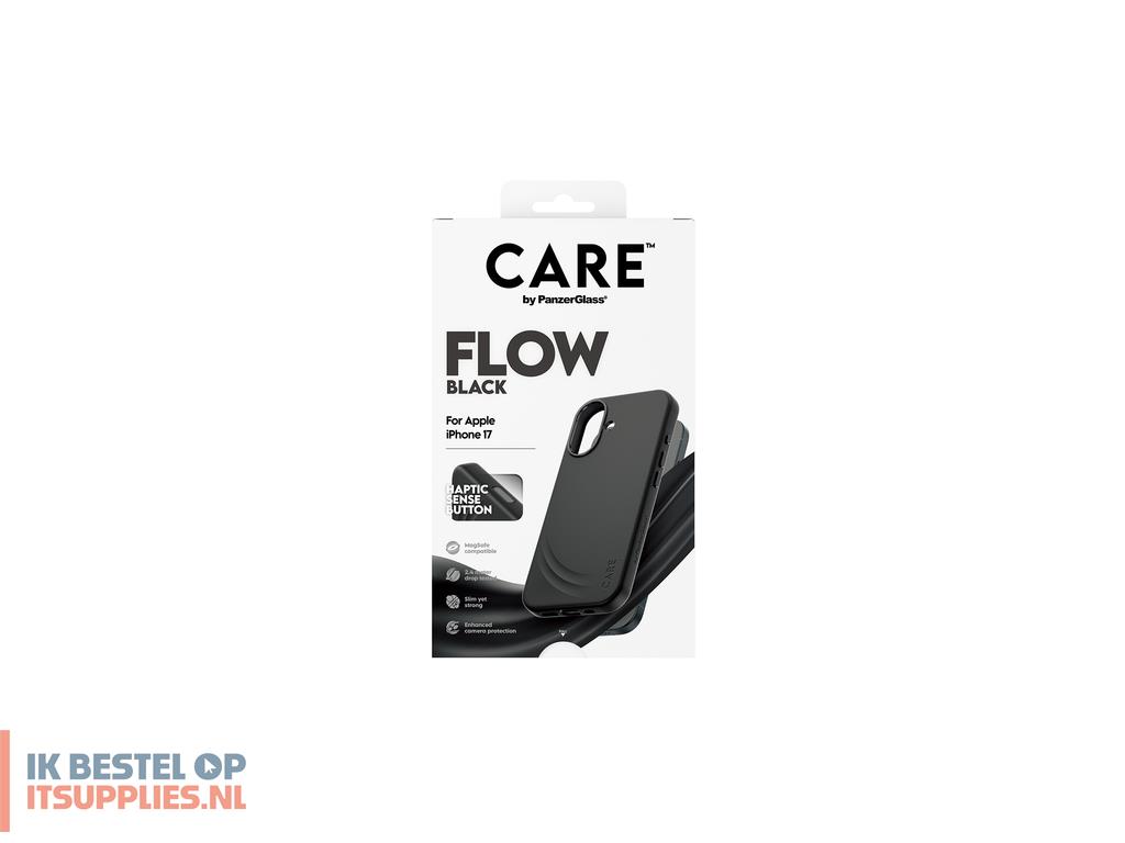 4718673-panzerglass_care_by__flow_case_black_w_haptic_button_magsafe_iphone_17_mobiele_telefoon_behuizingen_hoes