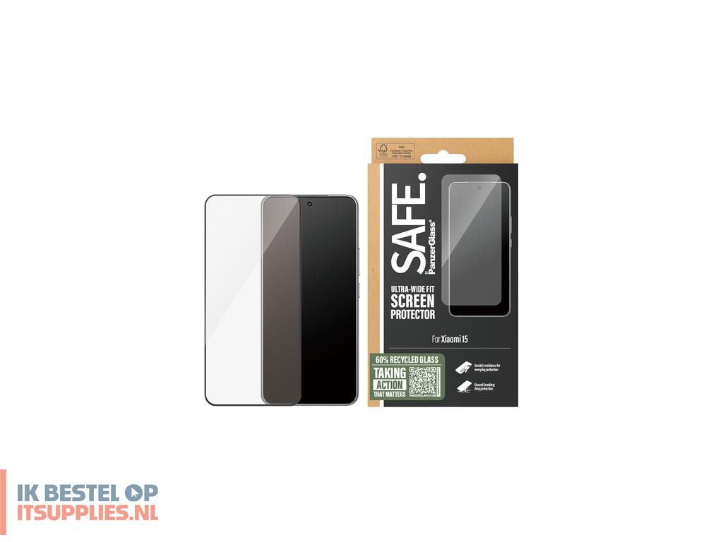 1748826-panzerglass_safe_by__screen_protector_w_black_frame_xiaomi_15_ultra-wide_fit_doorzichtige_schermbeschermer