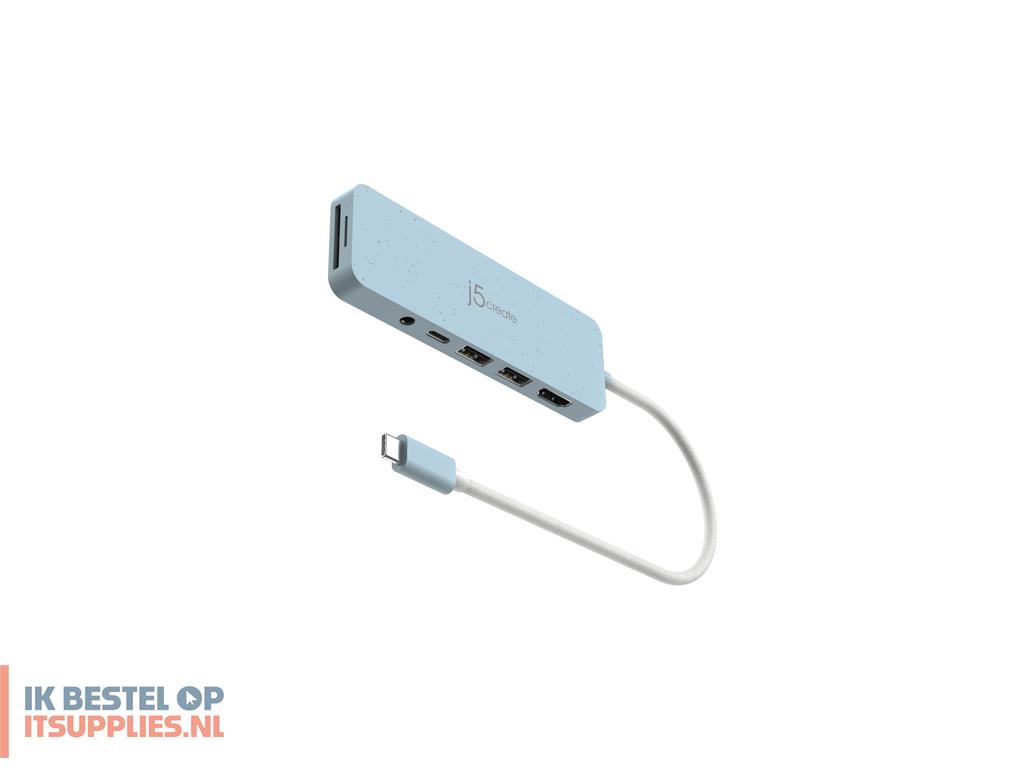 0205355-j5create_jcd373ec-n_interface_hub_usb_type-c_5000_mbits_cyaan