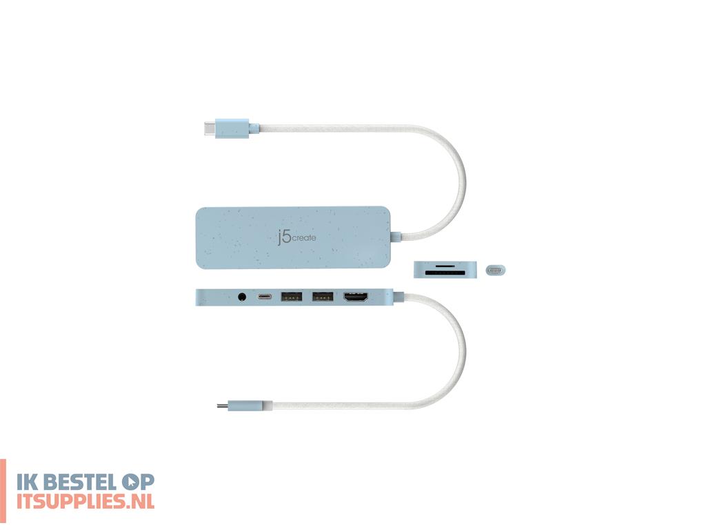 0210936-j5create_jcd373ec-n_interface_hub_usb_type-c_5000_mbits_cyaan