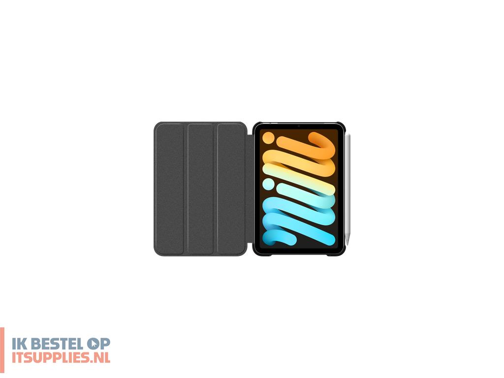 3201090-just_in_case_8503824_tabletbehuizing_21-1_cm_83_flip_case_zwart