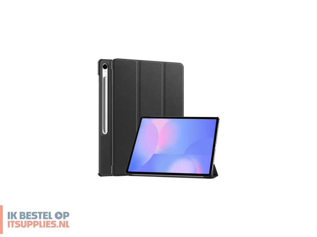 4734313-just_in_case_8510419_tabletbehuizing_33-3_cm_131_flip_case_zwart