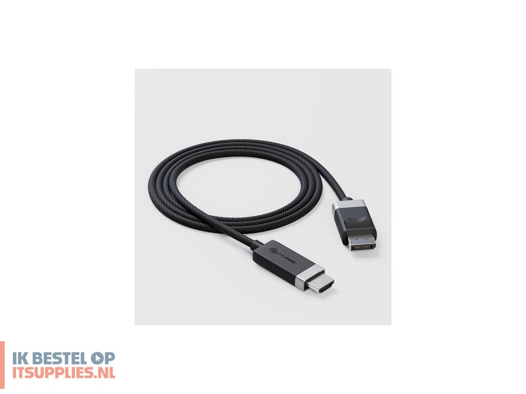 1728418-alogic_fudphd2-sgr_video_kabel_adapter_2_m_displayport_hdmi_zwart-_grijs