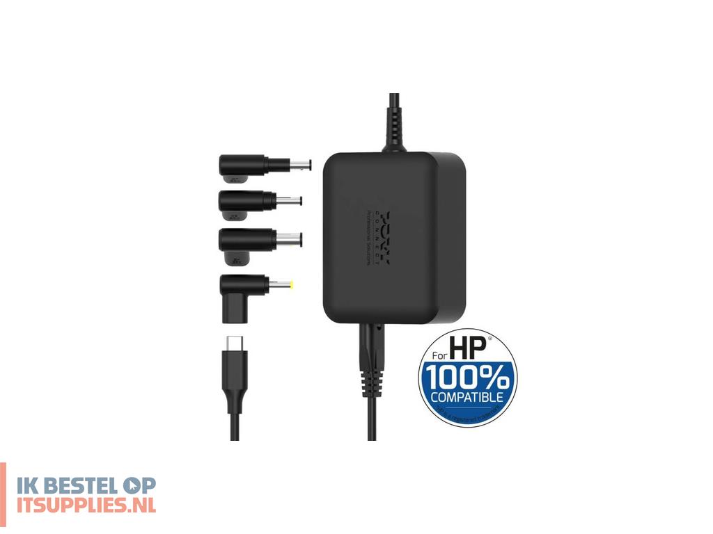 1533352-port_designs_port_connect_904100hpeu_oplader_voor_mobiele_apparatuur_netbook_zwart_ac_snel_opladen_binnen