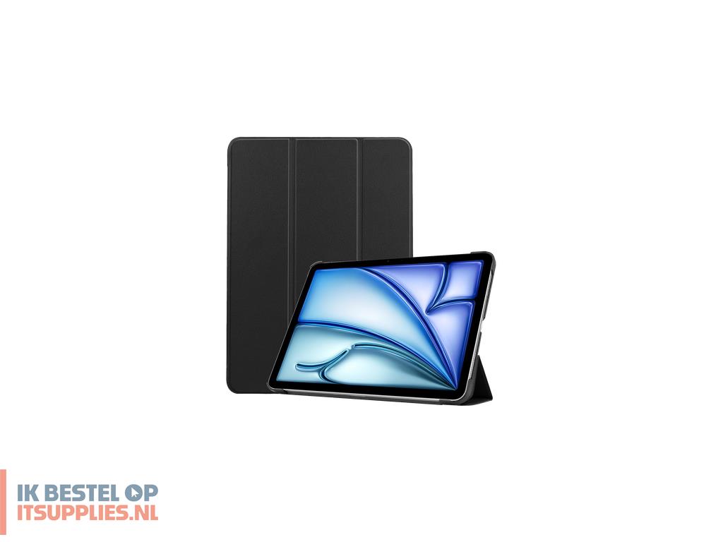 0253542-just_in_case_8329448_tabletbehuizing_27-9_cm_11_flip_case_zwart