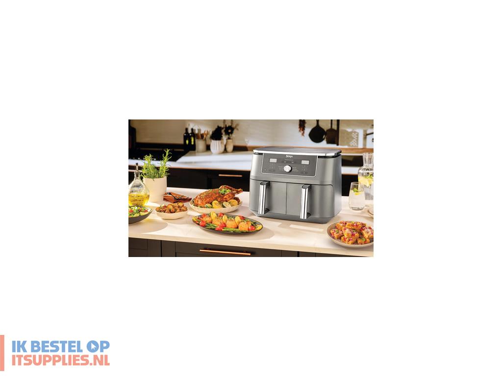 0329424-ninja_dz400eu_friteuse_dubbel_9-5_l_vrijstaand_2470_w_heteluchtfriteuse_grijs